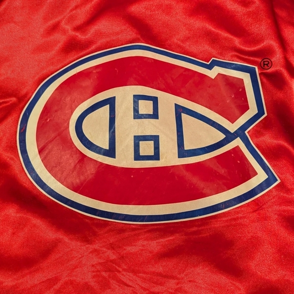 Vintage Montreal Canadiens 1990 Jacket, Size L - Picture 3 of 7